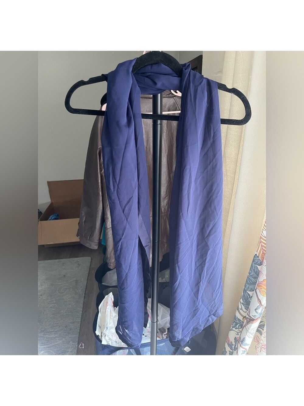 Calvin Klein Blue Scarf